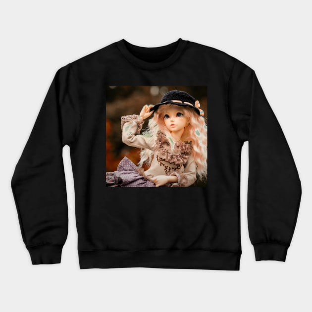 Funny doll Crewneck Sweatshirt by daengdesign66